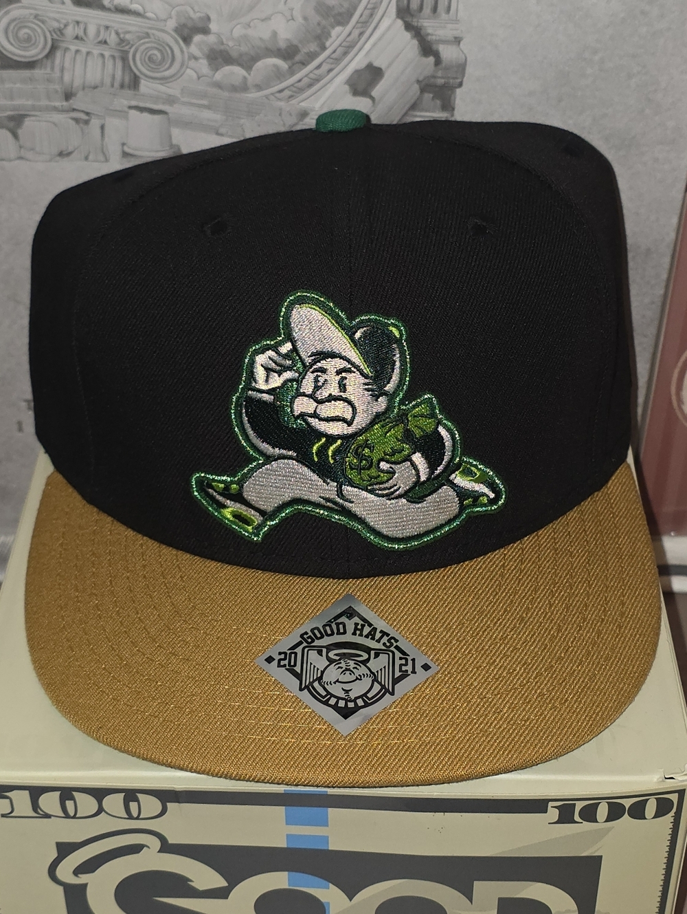Money Man 1 Fitted Hat by GOOD HATS